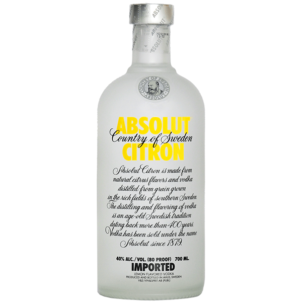 Picture of Absolut Citron, 70cl