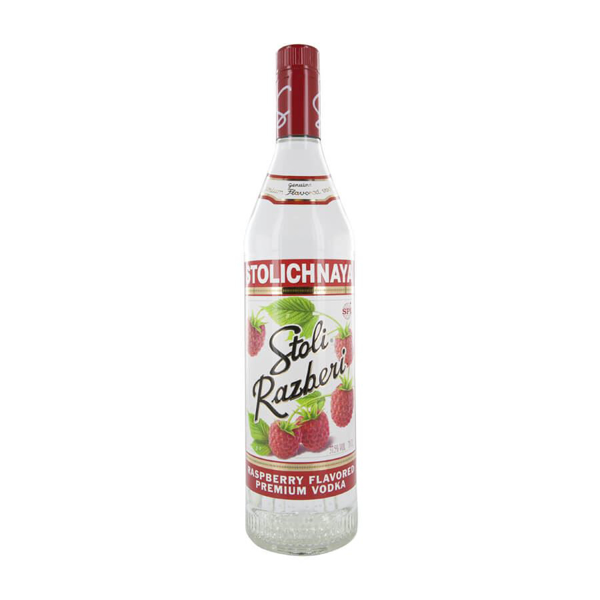 Picture of Stolichnaya Raspberry Razberi Latvia , 70cl