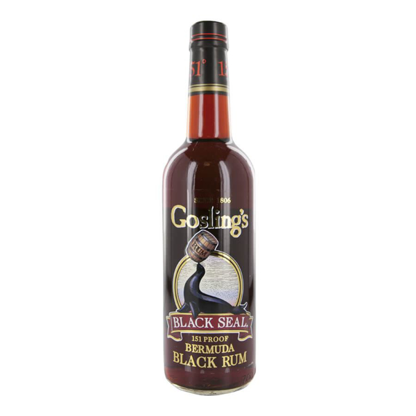 Picture of Goslings Black Seal Overproof Rum 151, 70cl