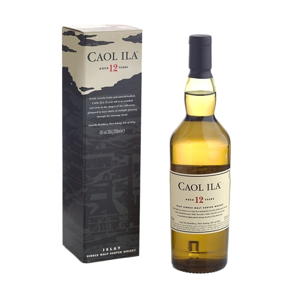 Whisky Caol Ila 12 ans 70cl