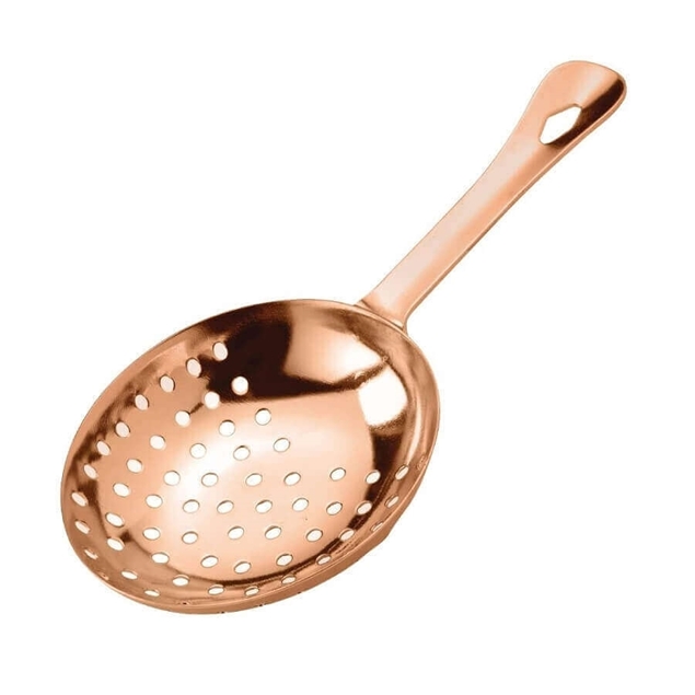 Show details for Beaumont Copper Plate Julep Strainer Picture of Beaumont Copper Plate Julep Strainer