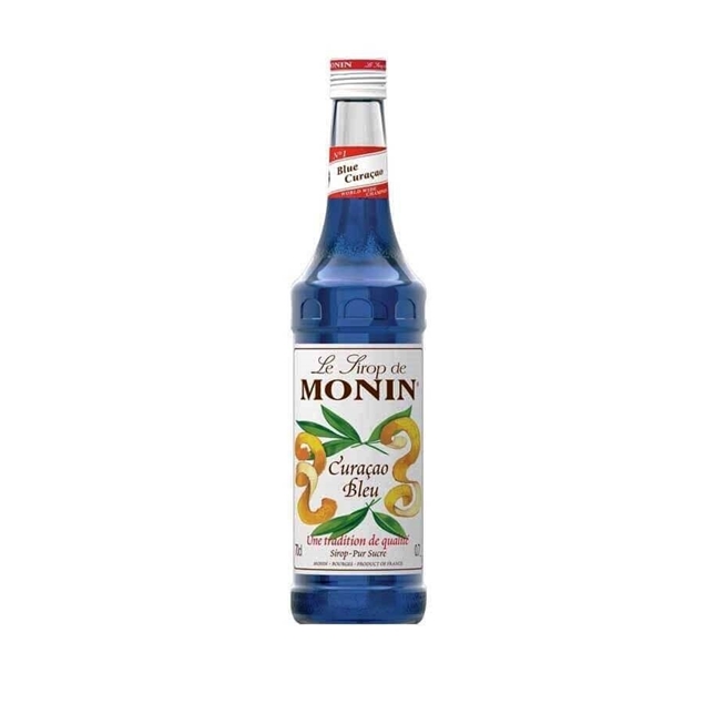 Show details for Monin Blue Curacao Syrup, 70cl Picture of Monin Blue Curacao Syrup, 70cl