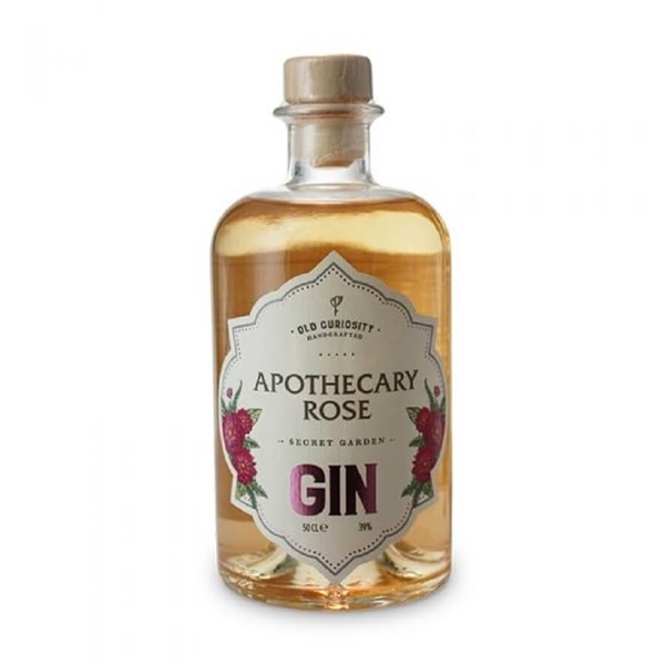 Picture of old curiosity apothecary rose gin, 50cl