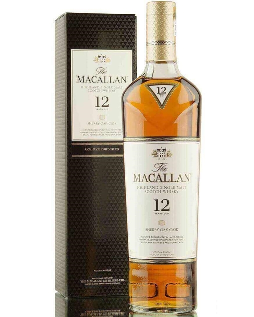 Show details for Macallan 12 yr Sherry Oak , 70cl Picture of Macallan 12 yr Sherry Oak , 70cl