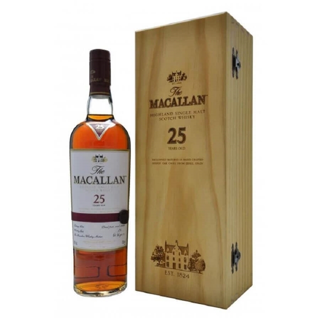 Show details for Macallan 25yr Sherry Cask , 70cl * one per customer Picture of Macallan 25yr Sherry Cask , 70cl * one per customer