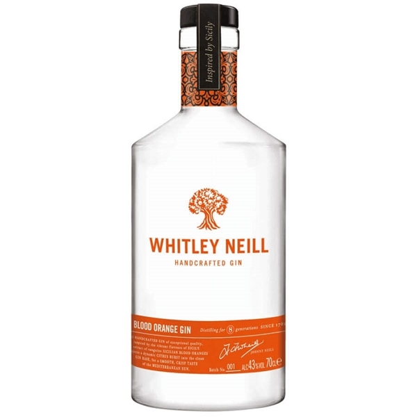 Picture of Whitley Neill Blood Orange Gin, 70cl