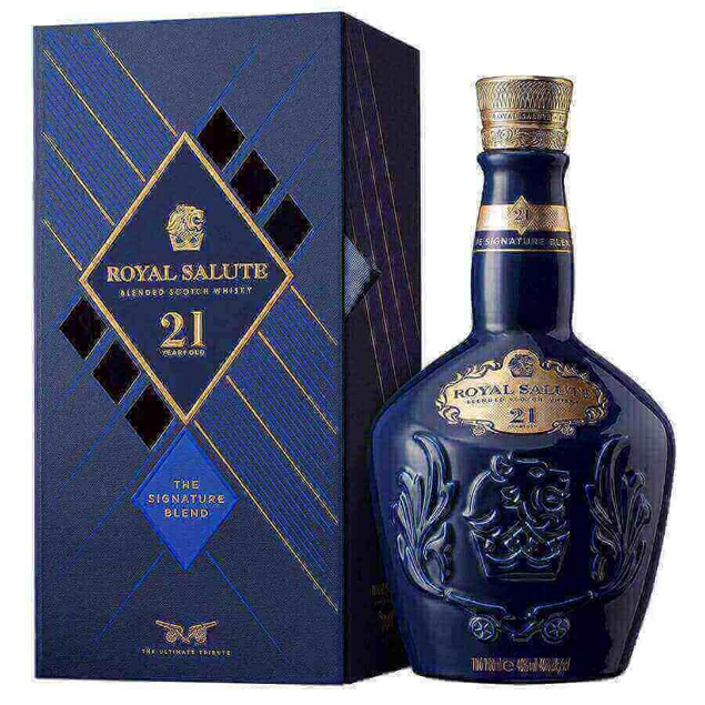 Show details for Chivas Royal Salute 21yr Signature Blend Decanter, 70cl Picture of Chivas Royal Salute 21yr Signature Blend Decanter, 70cl