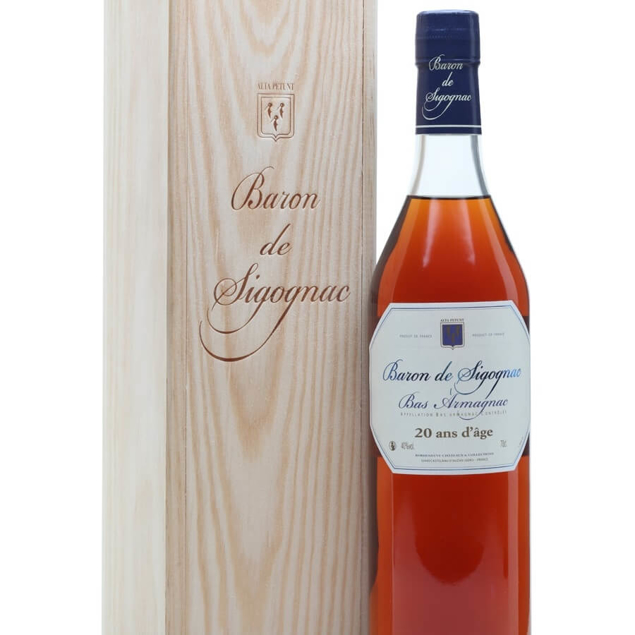 Show details for Baron Sigognac Bas Armagnac 20 yr, 70cl Picture of Baron Sigognac Bas Armagnac 20 yr, 70cl