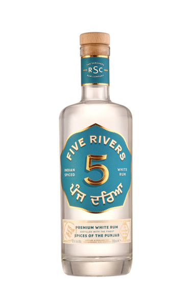 Picture of Five Rivers Spiced Indian  Rum , 70cl