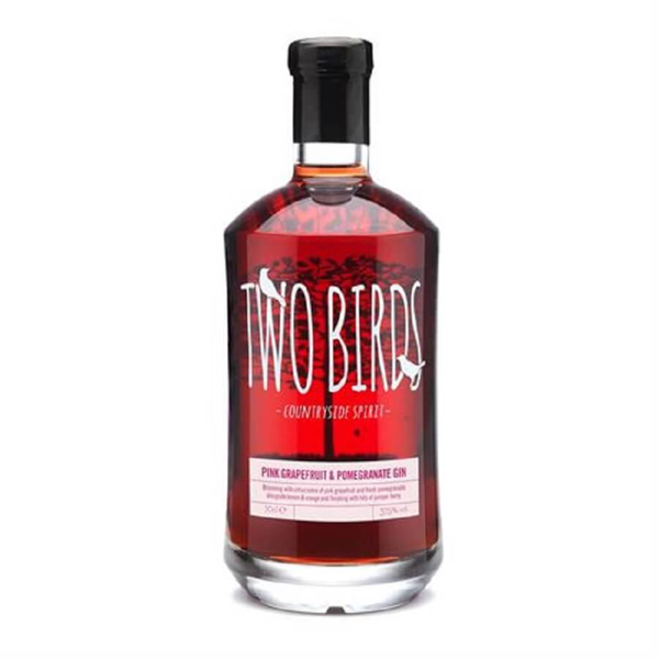 Picture of Two Birds  Pink Grapefruit & Pomegranate  Gin, 70cl