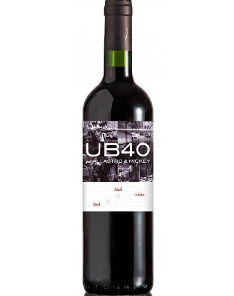 Picture of UB 40 Red Red Wine, 75cl