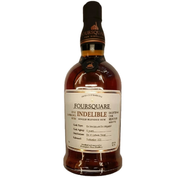 Picture of Foursquare Indelible Rum 48%  , 70cl * one per customer