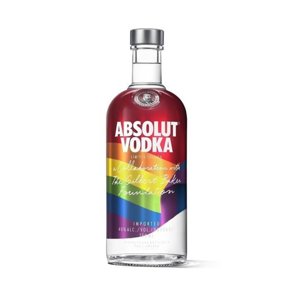 Picture of Absolut Vodka Rainbow Edition , 70cl