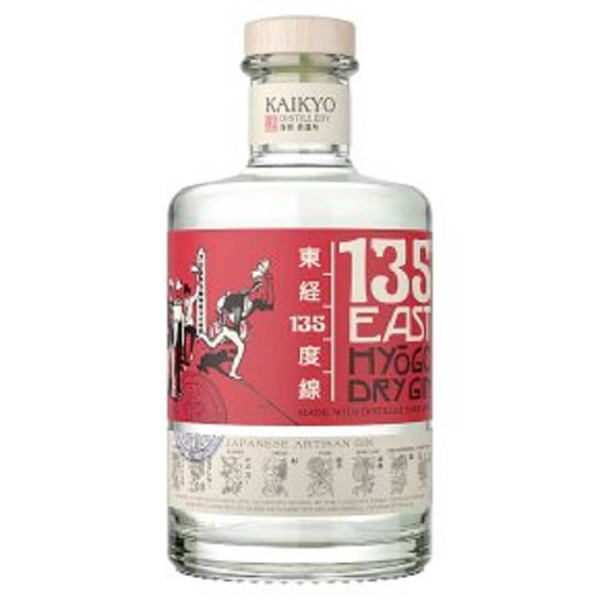 Picture of 135 East, Hyogo Dry Gin, 70cl