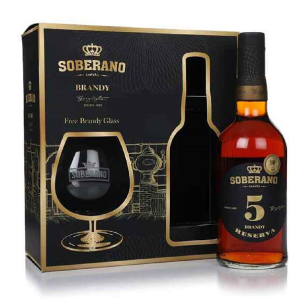 Picture of Soberano 5 Brandy , 70cl