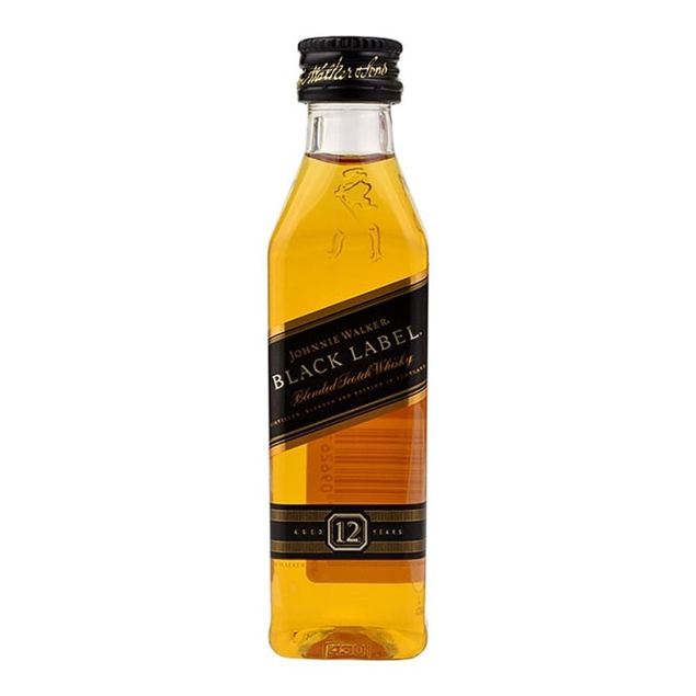Show details for Johnnie Walker Black, 5cl Picture of Johnnie Walker Black, 5cl