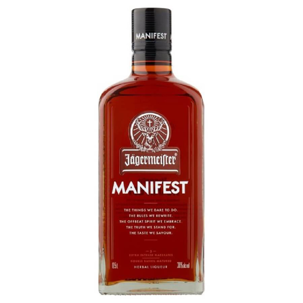 Jagermeister Manifest Oak Aged 50CL. Gerry s Wines Spirits