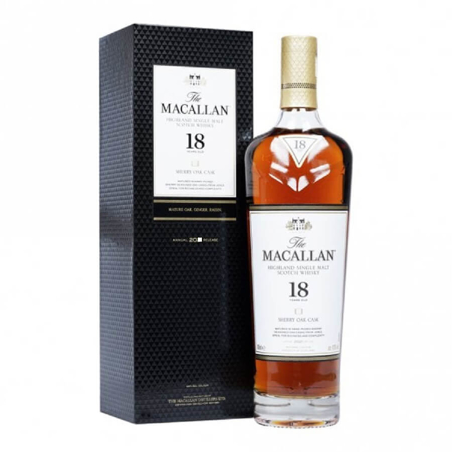 Show details for Macallan 18yr Sherry Oak Cask , 70cl * one per customer Picture of Macallan 18yr Sherry Oak Cask , 70cl * one per customer