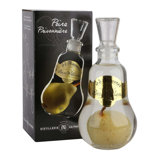 Show details for Poire Prisonierre Carafe Eaux de Vie (pear in bottle), 70cl Picture of Poire Prisonierre Carafe Eaux de Vie (pear in bottle), 70cl