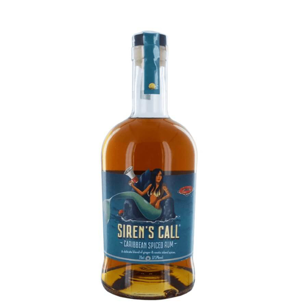 Picture of Sirens Call Spiced Caribbean Rum, 70cl