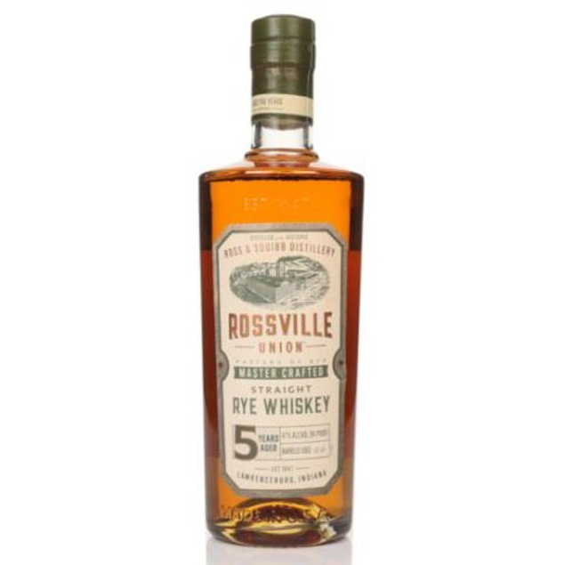 Show details for Rossville Union 5 year Straight Rye, 70cl Picture of Rossville Union 5 year Straight Rye, 70cl