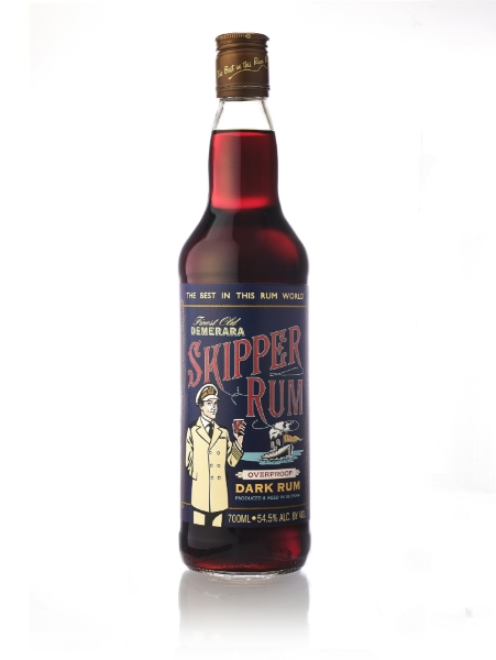 Picture of Skipper Rum Overproof Guyana 54.5%ABV 70cl