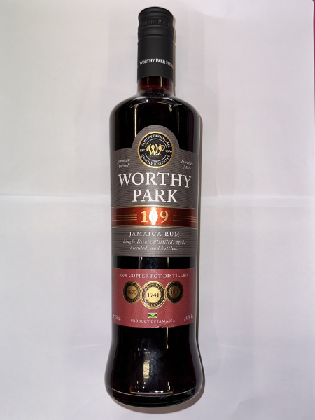 Picture of Worthy Park 109 Single Estate Jamaica Rum,