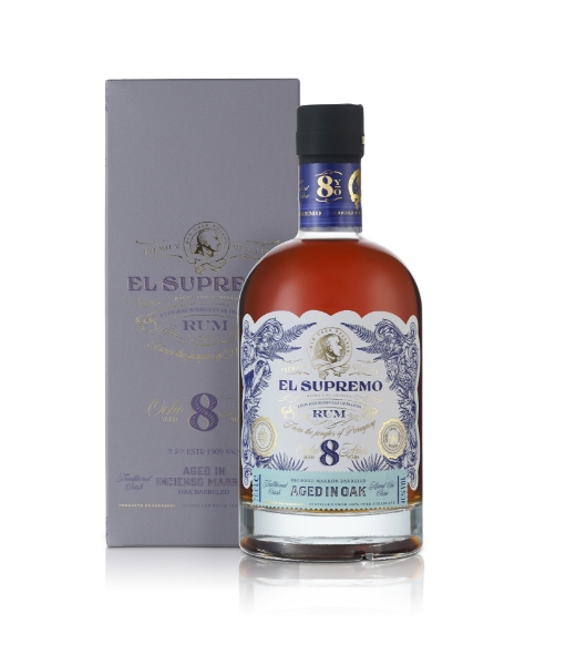 Picture of El Supremo Rum 8yrs Paraguay 40%ABV 70cl