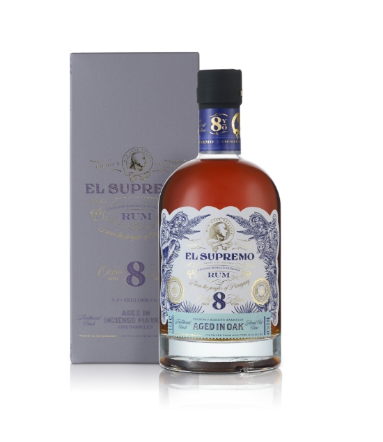 Show details for El Supremo Rum 8yrs Paraguay 40%ABV 70cl Picture of El Supremo Rum 8yrs Paraguay 40%ABV 70cl
