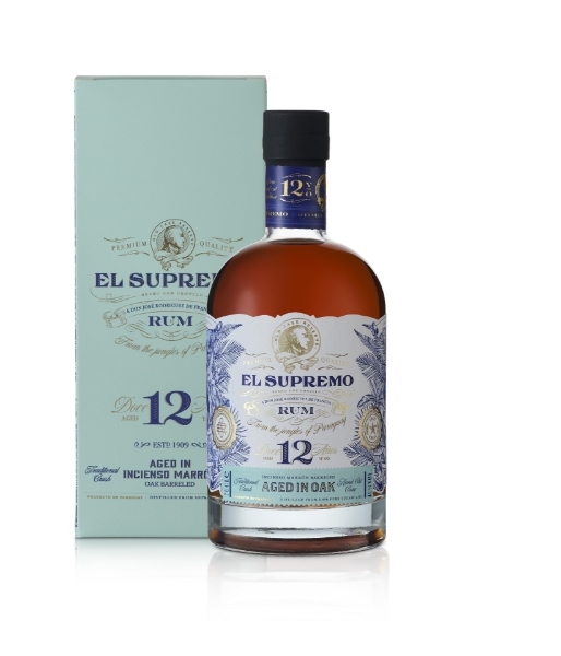 Picture of El Supremo Rum 12yrs Paraguay 40%ABV 70cl