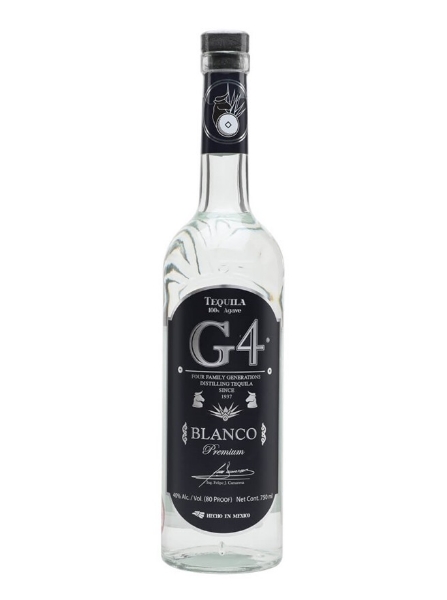 Picture of G4 Tequila Blanco Mexico 40%ABV 75cl est. 1937