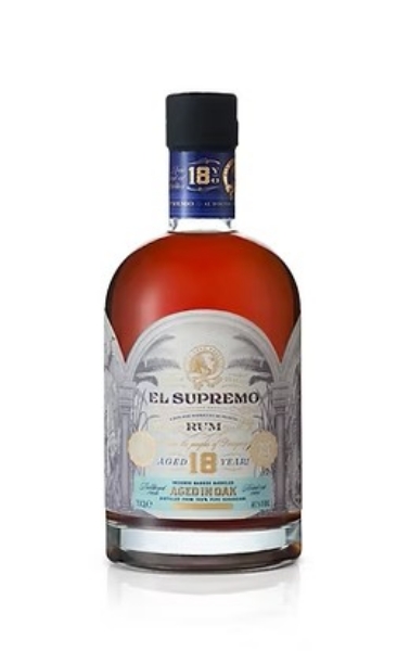 Picture of El Supremo Rum 18yrs Paraguay 40%ABV 70cl
