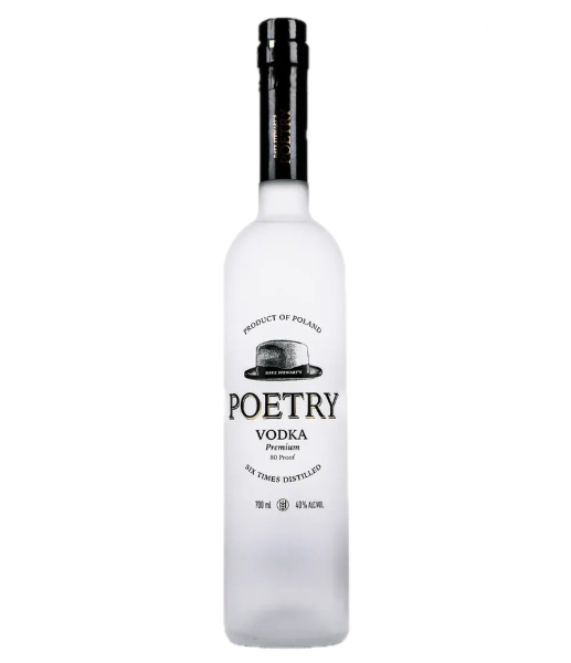 Picture of Poetry Vodka Poland 40%ABV 70cl